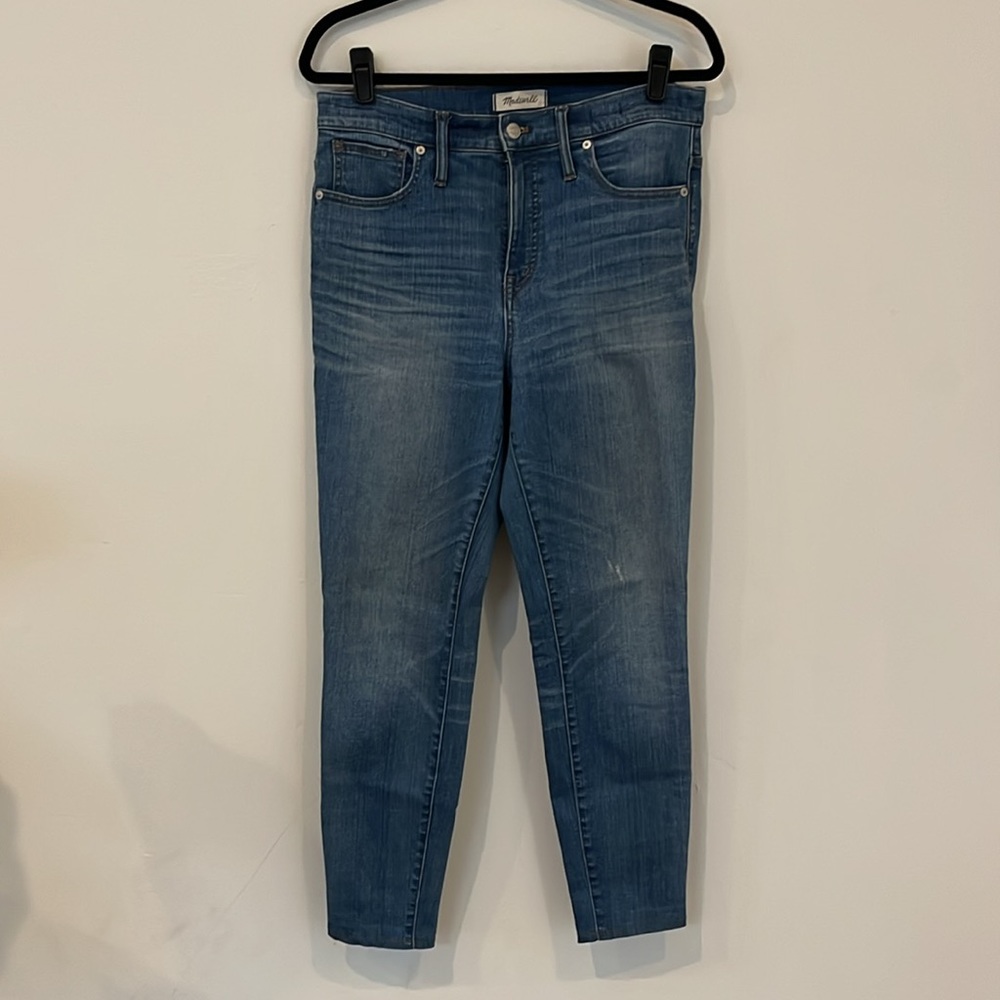 Madewell Women’s 10” High Rise Skinny Jeans, size 30